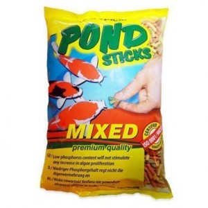 Nourriture Pour Poissons De Bassin Pond Sticks 5L - Bâtonnets Flottants Pour Carpes Koï