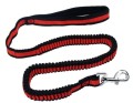 Smycz dla psa L-BUNGEE-RED,rozciągliwa 120-180cm Czerwona