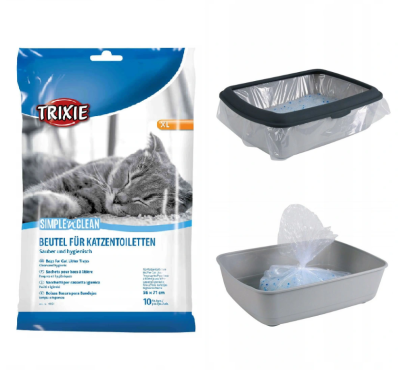 TRIXIE Worki foliowe do kuwety 10szt. 56x71cm XL