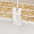 FERPLAST CAVIE 80 Klatka dla świnki, gryzoni 77x48cm jasno - szara