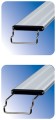 BELKA OŚWIETLENIOWA LED do Akwarium Happet Lampa 38W 142CM 144-167CM 8000K