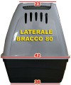 Transporter Do Samochodu Dla Psa BRACCO 80 77x43x51cm