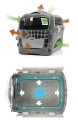 HAGEN CATIT PET CARGO CABRIO Transporter Dla Psa i Kota Czerwony