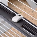 FERPLAST CASITA 80 Klatka Dla Królika, Świnki, Gryzoni 78cm Czarno-Biała