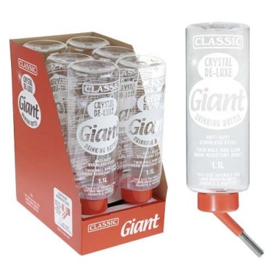 Poidło Poidełko Classic Giant dla Królika Gryzoni 1100ml Zestaw 12szt