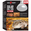 Repti PLANET Żarówka SOLAR GLO 80W Oświetlenie IR UVA UVB