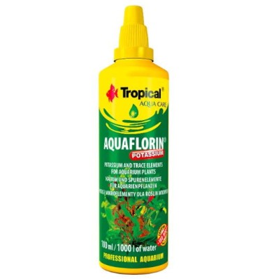 TROPICAL AQUAFLORIN POTASSIUM 100ml Nawóz Potas K Do Akwarium