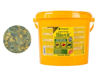TROPICAL BIO-VIT 5000ml 5l - Pokarm ROŚLINNY Dla Ryb Akwariowych