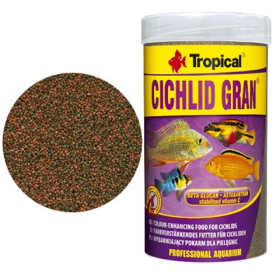 TROPICAL CICHILD GRAN 100ml - Pokarm Dla Pielęgnic