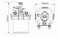 SunSun CPF-1500 FILTR Ciśnieniowy Do Oczka z UV-C 9W