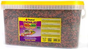 TROPICAL CICHLID RED&GREEN L. STICKS 10L/3KG 63739