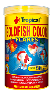TROPICAL GOLDFISH COLOR 100ml - Pokarm W Płatkach Dla Złotych Rybek