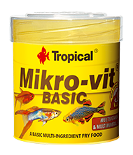 TROPICAL MIKRO-VIT BASIC 50ml - Pokarm Dla Narybku