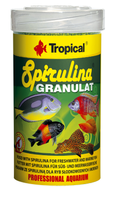 TROPICAL SPIRULINA GRANULAT 100ml Pokarm Dla Ryb