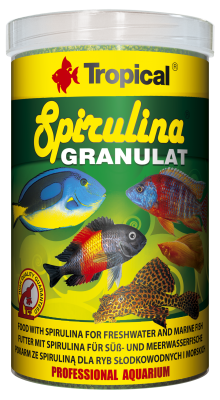TROPICAL SPIRULINA GRANULAT 250ml Pokarm Dla Ryb