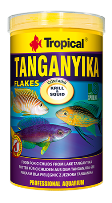 TROPICAL TANGANYIKA 1000ml Pokarm W Płatkach Dla Pielęgnic