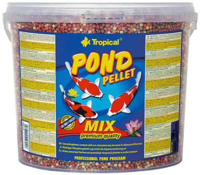 Tropical Pond Pellet Mix 5L - pokarm dla ryb hodowanych w oczku wodnym