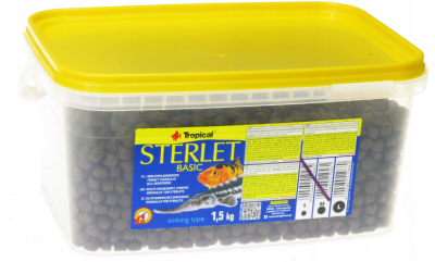 Tropical STERLET SIZE L 3l/1,5kg - pokarm dla jesiotrów