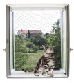 SIATKA OCHRONNA DLA KOTA DO OKIEN BALKONÓW 4x3m