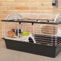 FERPLAST CASITA CZARNA 80 Klatka dla królika+STOJAK 50cm