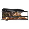 Exo Terra Duże Szklane Terrarium dla Gada Węża Legwana Żółwia 90x45x30cm PT2611