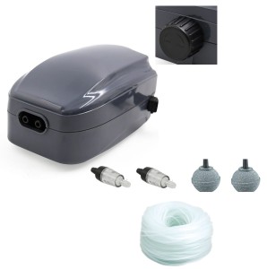 Napowietrzacz z Regulacją Do Akwarium 100-300l Zestaw YT-302C