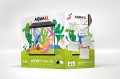 AQUAEL LEDDY MINI CREATIVE SET 35 Zestaw Akwariowy CZARNY