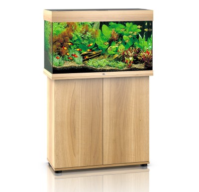 Juwel Rio 125l 81x36xcm Zestaw Akwarium z Szafką Jasne Drewno DĄB
