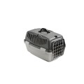 TRANSPORTER GULLIVER 1 DLA PSA KOT KRÓLIK 48x32x31cm SZARY Metal