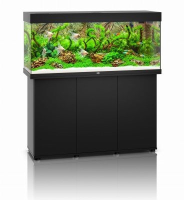 Juwel Rio 240l 121x41cm Zestaw z Szafką Czarny