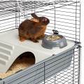 FERPLAST RABBIT 100 DUO Duża Klatka PIĘTROWA Dla Królika, Świnki, Gryzoni