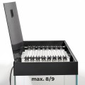 AQUAEL OPTI SET 240L 121x41x56 zestaw akwarium LED CZARNY
