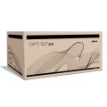 AQUAEL OPTI SET 240L 121x41x56 zestaw akwarium LED CZARNY