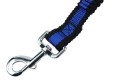 Smycz dla psa L-BUNGEE-BLUE,rozciągliwa 120-180cm Niebieska