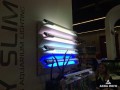 AQUAEL LEDDY Slim Marine 32W 10000K BELKA LED 80-100cm CZARNA