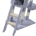 Drapak Dla Kota Drzewko XL 138x50x38cm Jasno - Szary