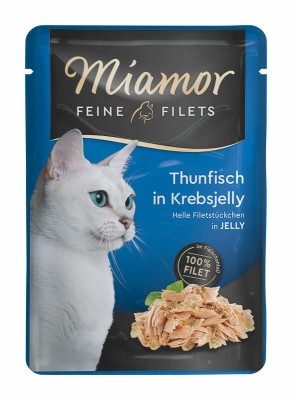 Miamor Karma Mokra Feine Filets Tuńczyk z Galaretką Krabową 100g