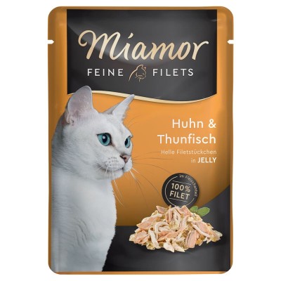 Miamor Karma Mokra Feine Filets Kurczak z Tuńczykiem 100g