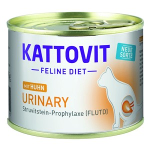 Kattovit Urinary z Kurczakiem Karma dla Kotów Wspomagająca Układ Moczowy 185ml