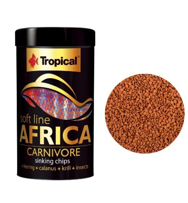Tropical Soft Line Africa Carnivore M Pokarm Dla Ryb Afrykańskich 100ml/52g