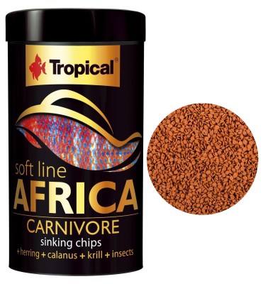 Tropical Soft Line Africa Carnivore M Pokarm Dla Ryb Afrykańskich 250ml/130g