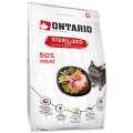ONTARIO CAT STERILISED LAMB 2KG KARMA DLA KOTÓW WYKASTROWANYCH Z JAGNIĘCINĄ