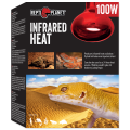 Repti PLANET Infrared Heat Żarówka Grzewcza Do Terrarium 100W