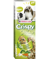 Versele-Laga Crispy Sticks Rabbits-Guinea Pigs Vegetsbles 110g 2 Kolby Warzywne dla Królików i Kawii Domowych