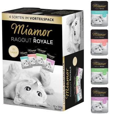Miamor Karma Mokra Ragout Royale w Sosie MIX SMAKÓW 12x100g