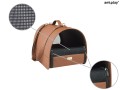 Amiplay Transporter dla Zwierząt TORBA New York Transportowa dla Psa Kota M 42x26x26cm Brązowa