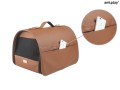Amiplay Transporter dla Zwierząt TORBA New York Transportowa dla Psa Kota M 42x26x26cm Brązowa