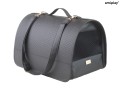 Amiplay Transporter dla Zwierząt TORBA New York Transportowa dla Psa Kota M 42x26x26cm Czarna