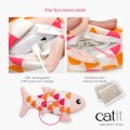 Catit Groovy Fish Interaktywna Zabawka dla Kotów Skacząca Ryba Różowa