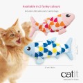 Catit Groovy Fish Interaktywna Zabawka dla Kotów Skacząca Ryba Różowa